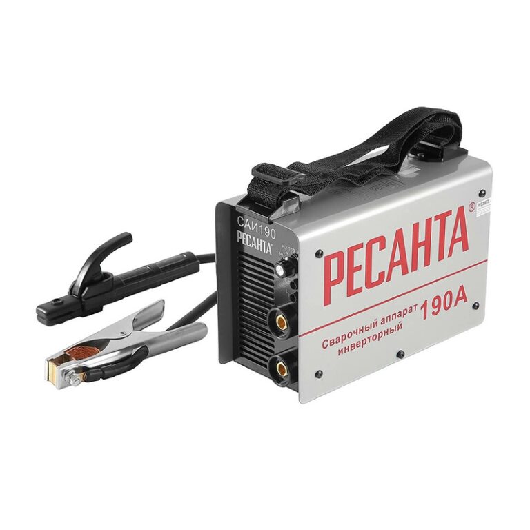 Инвертор сварочный Ресанта САИ 190 (10-190А 140-260В, ПВ70%) — изображение 5