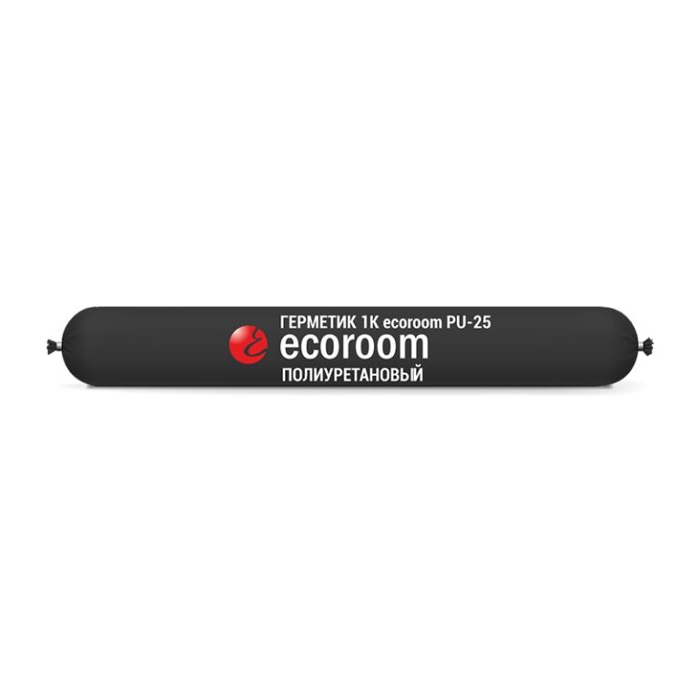 Герметик полиуретановый Ecoroom PU-25, серый (0,6 л) — изображение 2