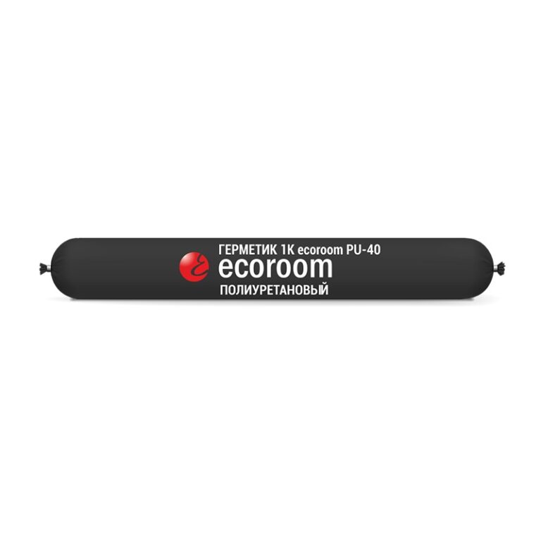 Герметик полиуретановый Ecoroom PU-40, серый (0,6 л) — изображение 2