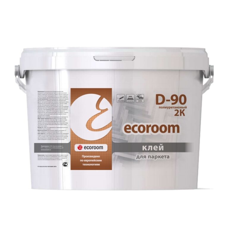 Клей полиуретановый для паркета Ecoroom PU-90 2К (10 кг) — изображение 2