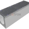 Лоток водоотводный бетонный Super DN200 h=310 с решеткой чугунной ВЧ (комплект) кл. Е600