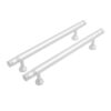 StahlBuro AP2311-128 2шт., W матовый белый хром. Ручка-скоба мебельная (15, 150)