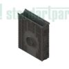 Пескоуловитель сборный пластиковый PolyMax Basic DN100 h600 высокий борт