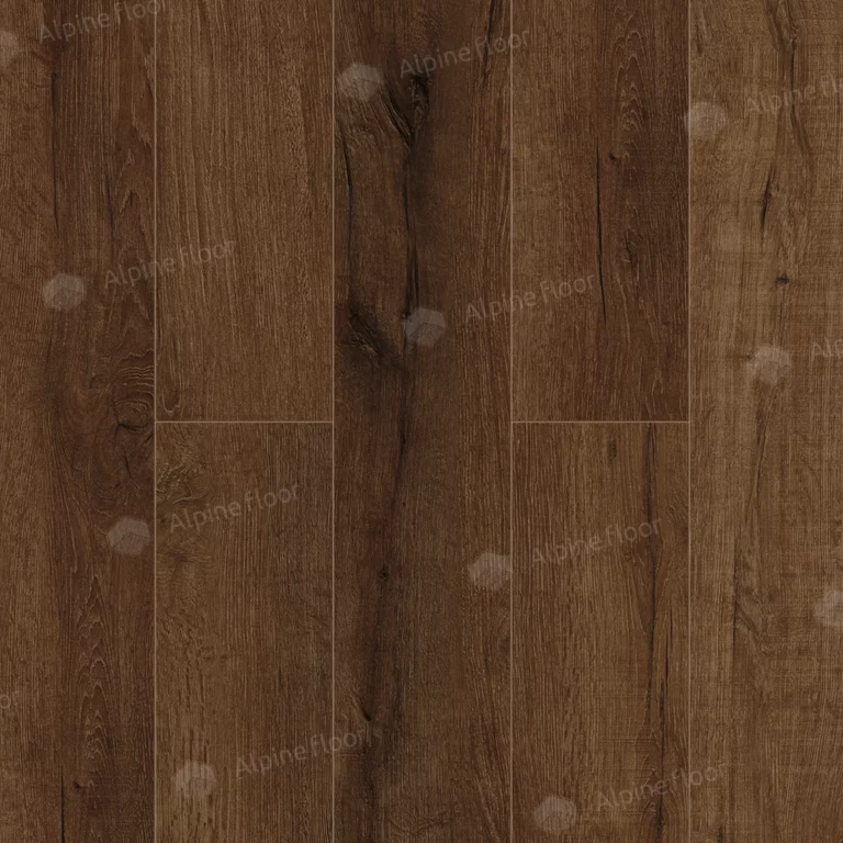Виниловый ламинат Alphin Floor Premium XL Дуб Шоколадный 8 мм (упак = 1,786 м2)