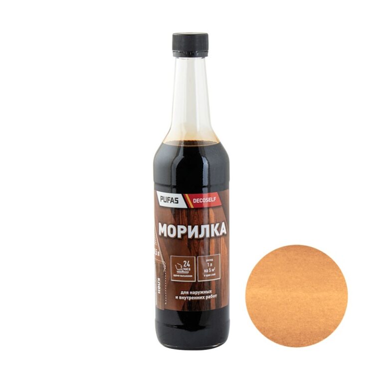 Морилка неводная Pufas Decoself клён (0,5 л) — изображение 2