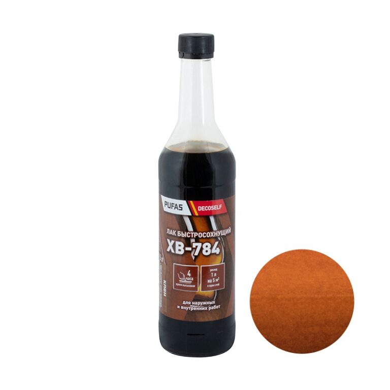 Лак ХВ-784 Pufas Decoself клен (0,5 л) — изображение 2