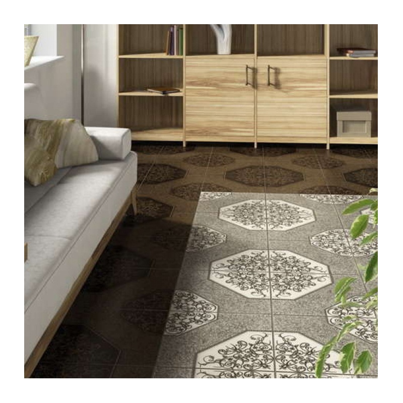 Плитка напольная Березакерамика Полонез G, бежевая, 420х420х8 мм — изображение 4