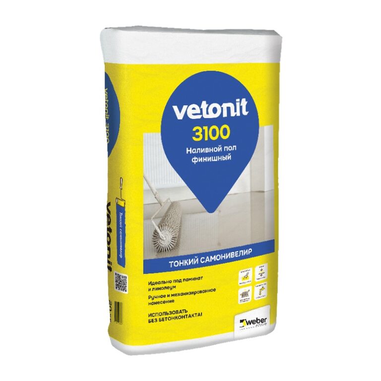 Наливной пол Vetonit 3100 финишный, 20 кг — изображение 2
