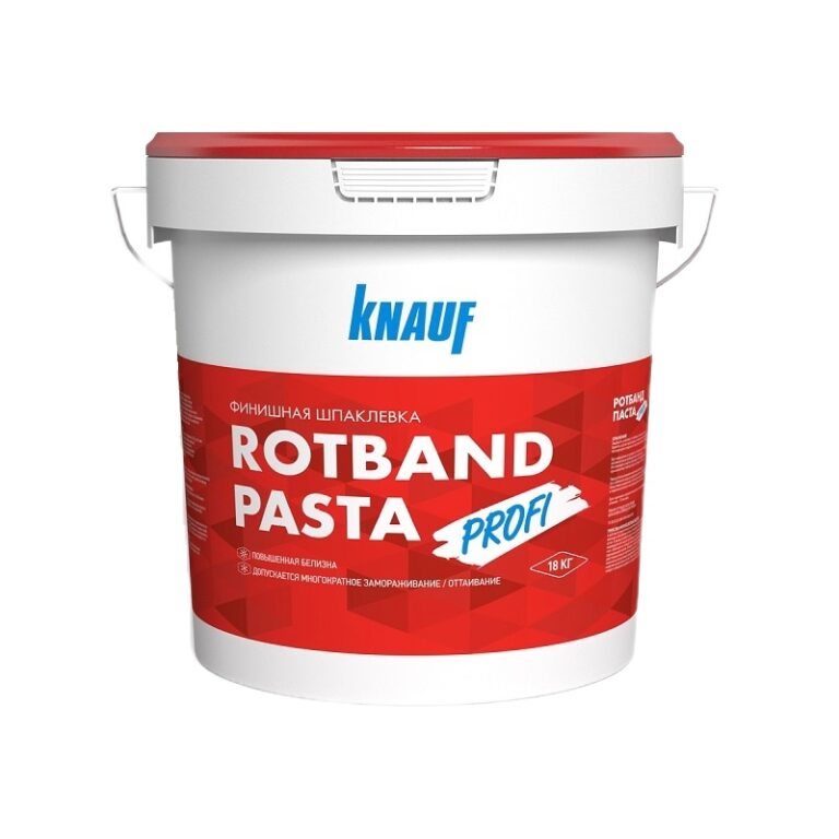 Шпаклевка Knauf Rotband Pasta Profi готовая (18 кг) — изображение 2