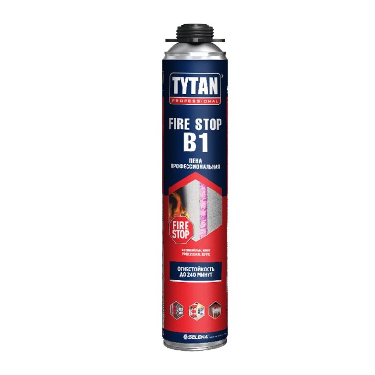 Пена огнестойкая профессиональная Tytan В1 (750 мл) — изображение 2