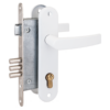 Рязань ЗВ 4-3 белый 78201 м/о 85мм Замок врезной с/руч (12)