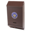 Ящик почтовый без замка (коричн.) (20)