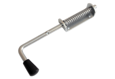 Засов Домарт пружинный (110) 280мм мод.2 цинк d-13мм (10)