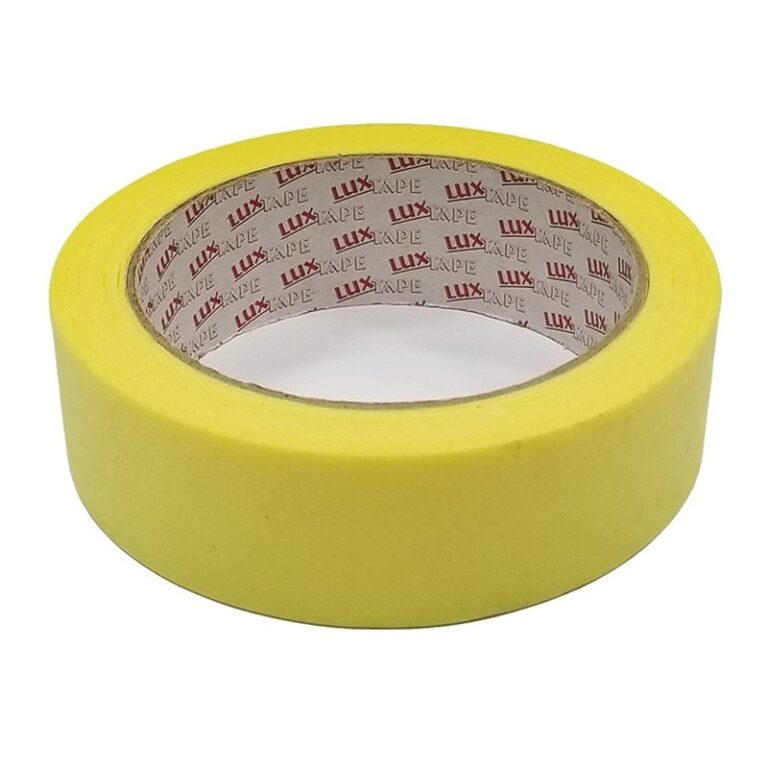 Лента малярная Luxtape, жёлтая, 50 мм х 25 м — изображение 2