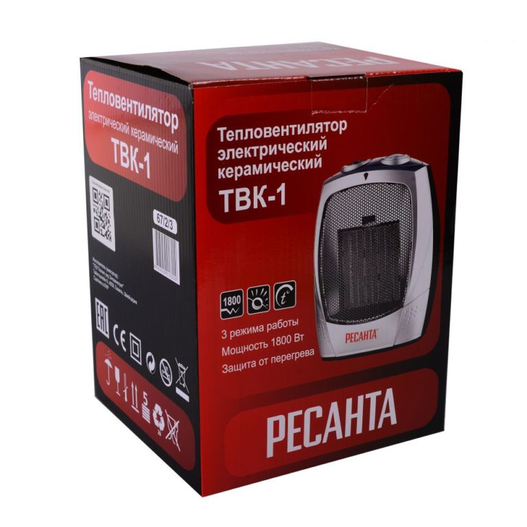 Тепловентилятор РЕСАНТА ТВК-1