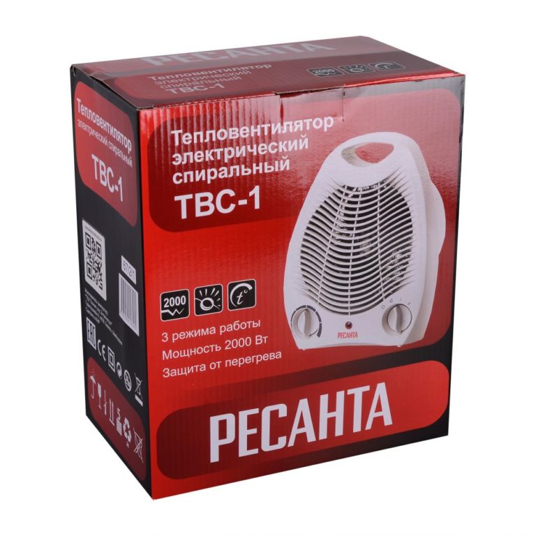 Тепловентилятор РЕСАНТА ТВС-1