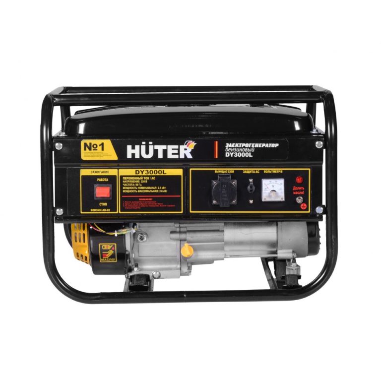 Портативный бензогенератор HUTER DY3000L