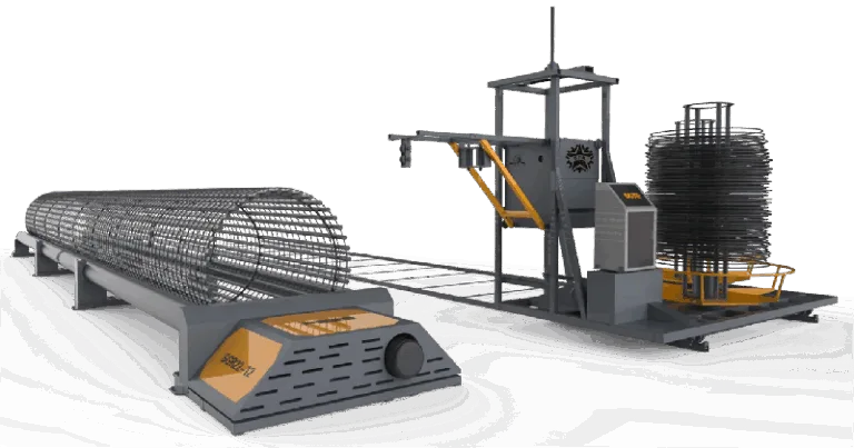 Станок для изготовления круглых каркасов с функцией автоматической сварки VPK SGR22-12
