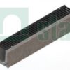 Лоток водоотводный DN100 комплект Drive с решеткой кл.C, каскадами высоты H230-120 и шагом 5 мм