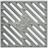 Решётка водоприёмная РВ-28.28 щелевая алюминиевая некрашеная кл. С