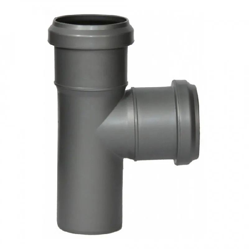 Тройник канализационный 50/50/87*