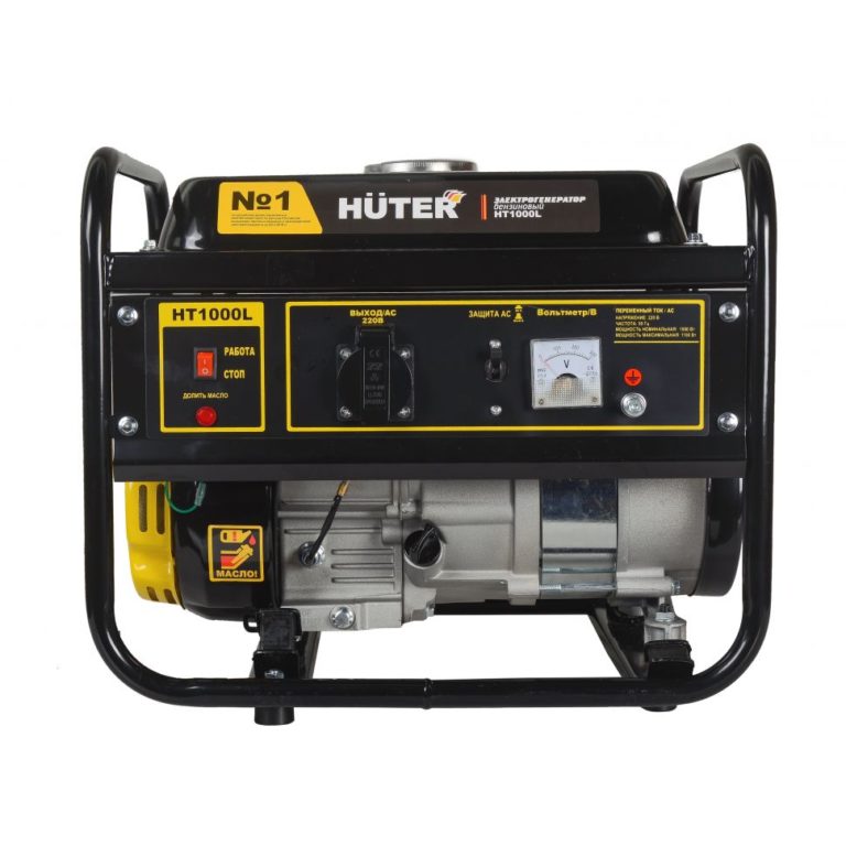 Портативный бензогенератор HUTER HT1000L