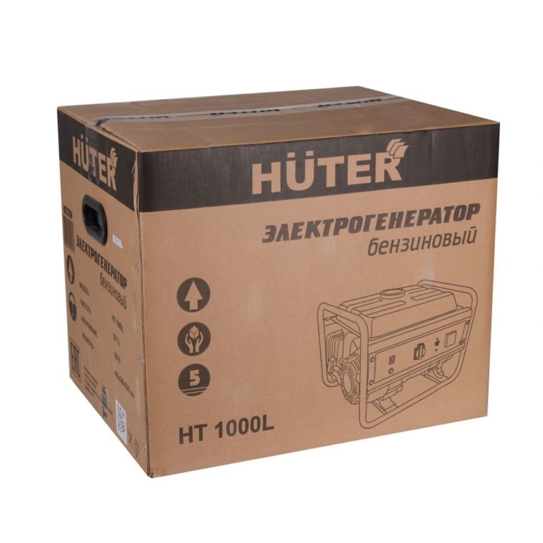 Портативный бензогенератор HUTER HT1000L