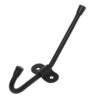Домарт крючок-вешалка двойной черный (50)