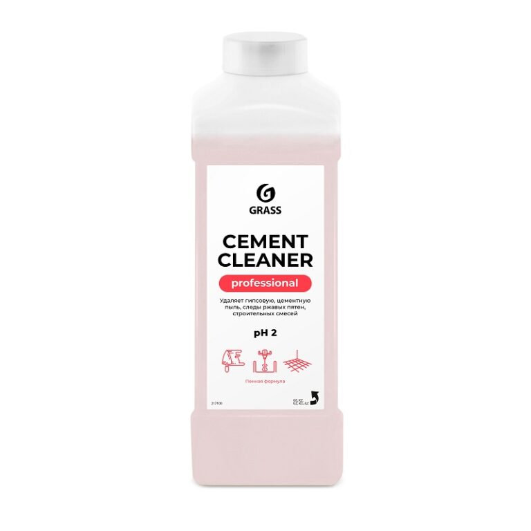 Средство моющее кислотное Grass Cement Cleaner (1 л) — изображение 2