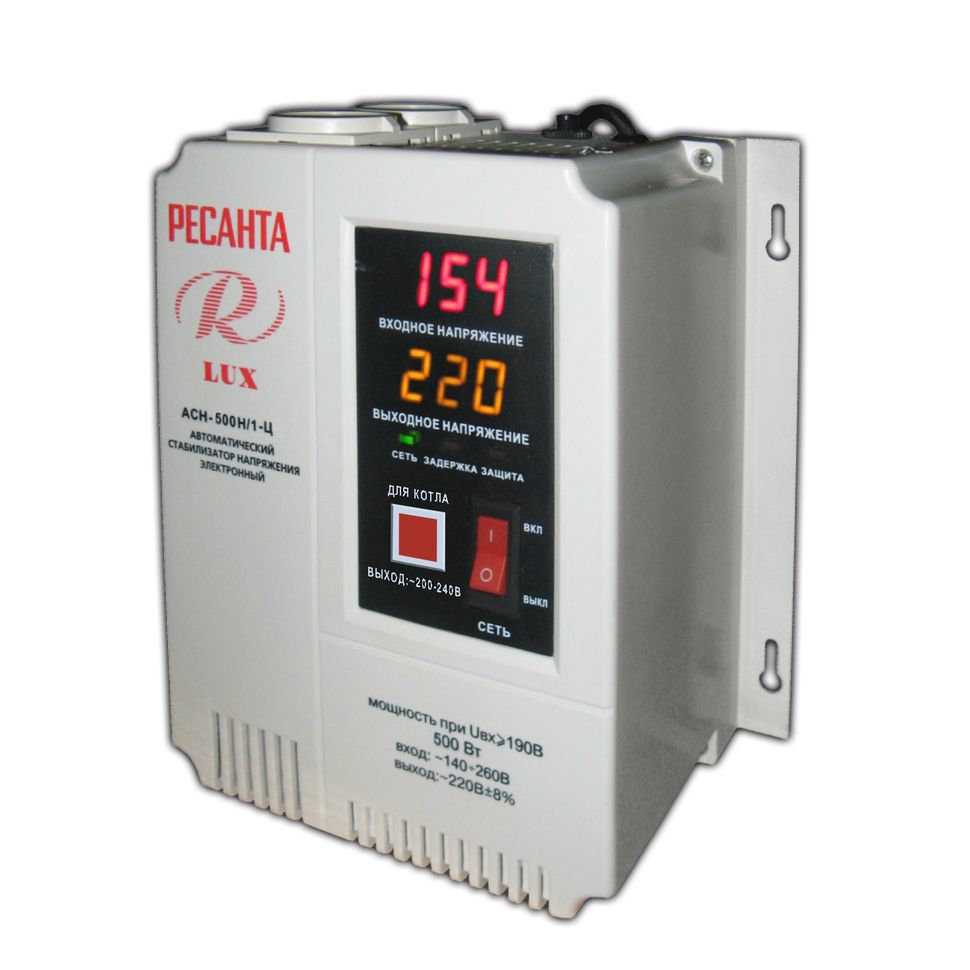 Стабилизатор Ресанта LUX АСН-500Н/1-Ц