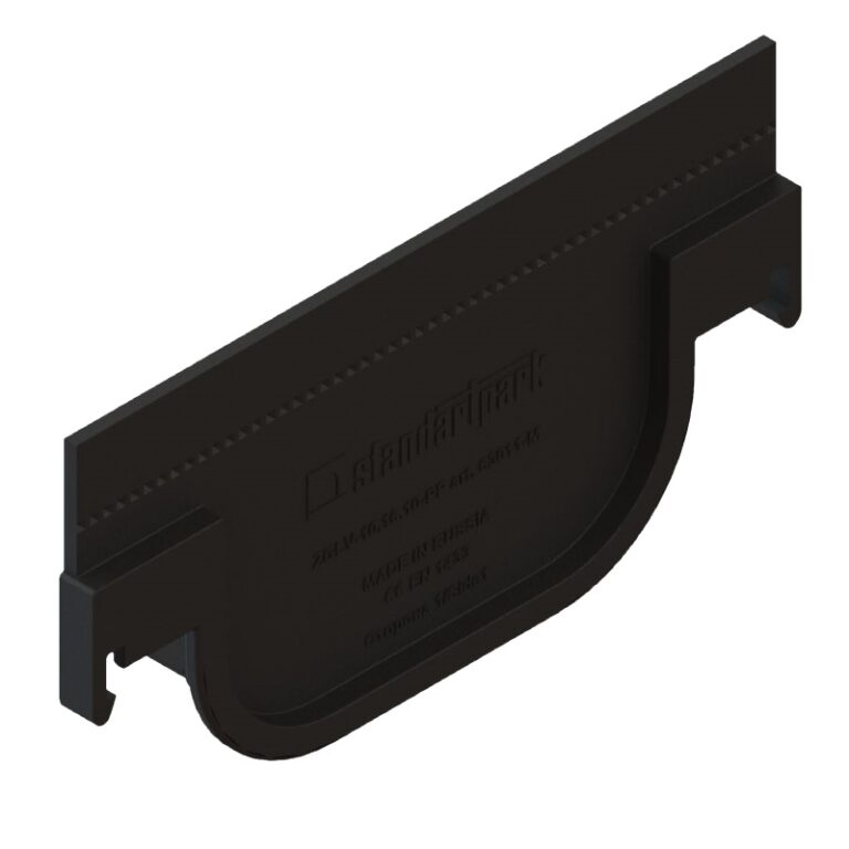 Заглушка торцевая для лотка Standartpark Basic 8010-М, 63011-М — изображение 2