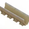 Лотки водоотводные полимербетонные CompoMax Drive DN200 каскадом h210-410 под решетки кл.С
