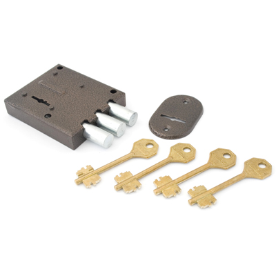 Симеко БИФ-0025*4 б/о б/тор.пл. Замок накладной (30)