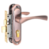 СТАНДАРТ 103/50 AC старая медь Замок врезной с/руч (30)