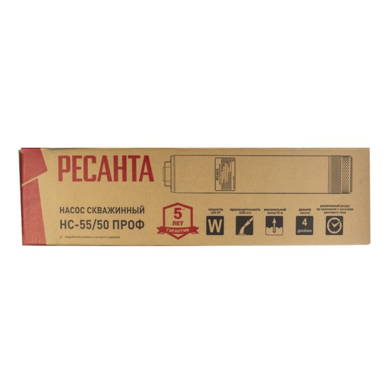 Скважинный насос Ресанта НС-55/50 ПРОФ