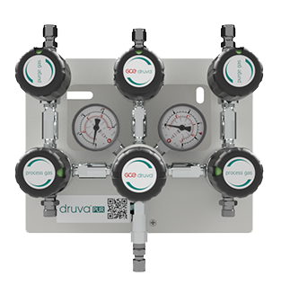 Рампа ручная двухплечевая MSLH0MDS из хромированной латуни