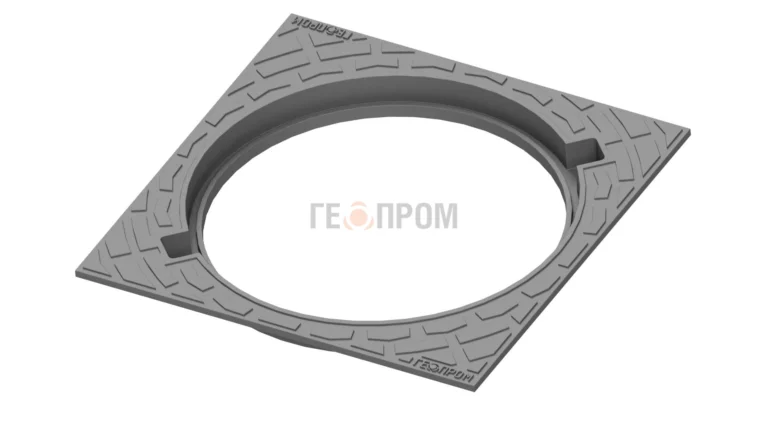 Корпус квадратный 750*750 с пазом под рти