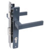 СТАНДАРТ 8520.01.7016 серый антрацит, ключ-ключ Замок врезной с/руч (20)