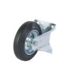 Колесо неповоротное усиленное резина FRC 63 160 мм