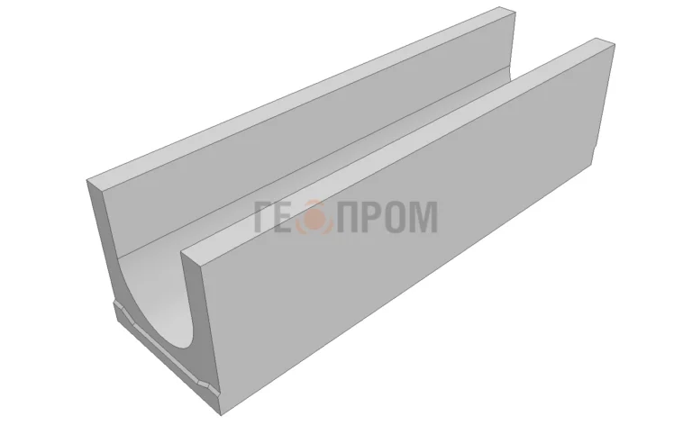 Лоток водоотводный бетонный Standart DN300 h=335