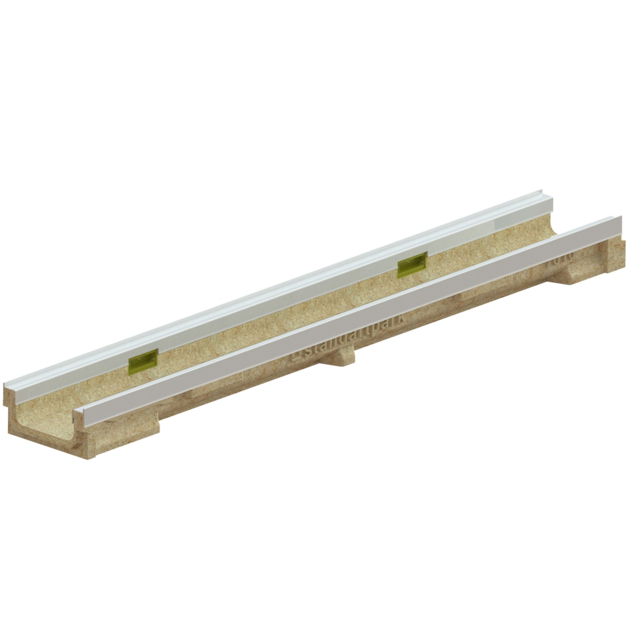 Лоток водоотводный полимербетонный CompoMax Basic DN100 h60 — изображение 3