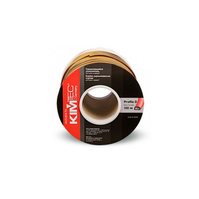 Уплотнитель KimTec D 9*7,5 бухта 100 м. коричневый 04-14-04 (6)