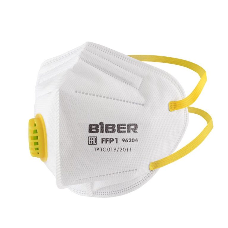 Полумаска фильтрующая Biber 96204 с воздушным клапаном, FFP1 — изображение 2