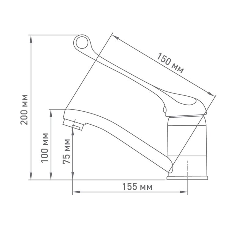 Смеситель для раковины Mix&Fix Jota 4405-03 — изображение 4