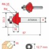 Фреза Атака кромочная калевочная D33.3/ф8/H16