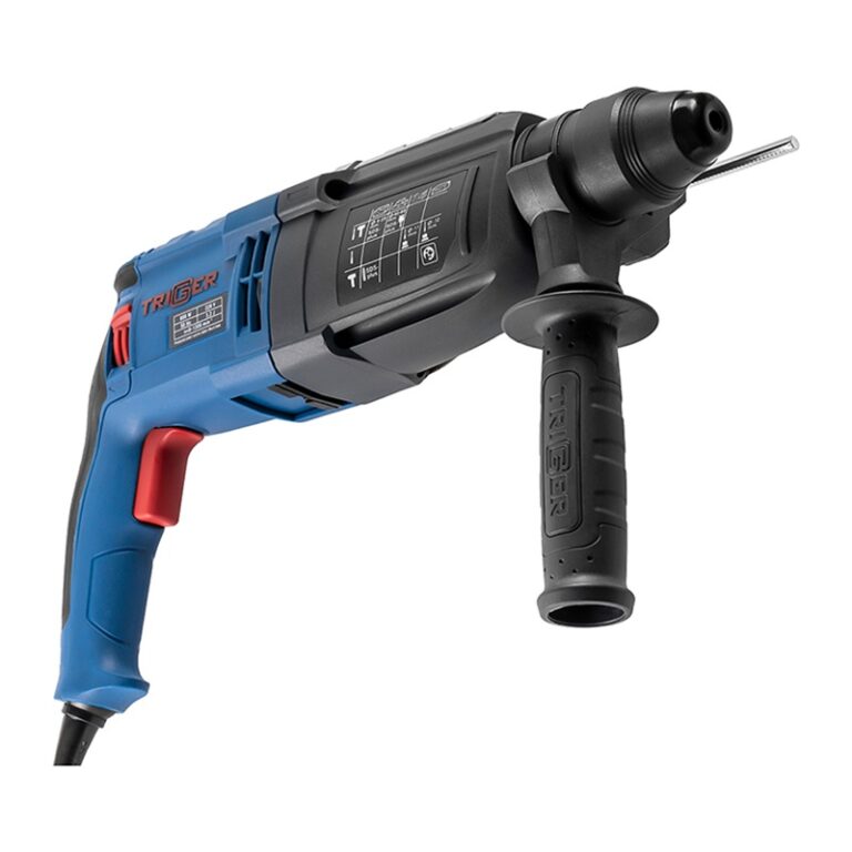 Перфоратор сетевой Trigger 20027, SDS-plus 28 мм 800Вт 3 режима 3,2Дж, L кабеля=4м,кейс — изображение 19