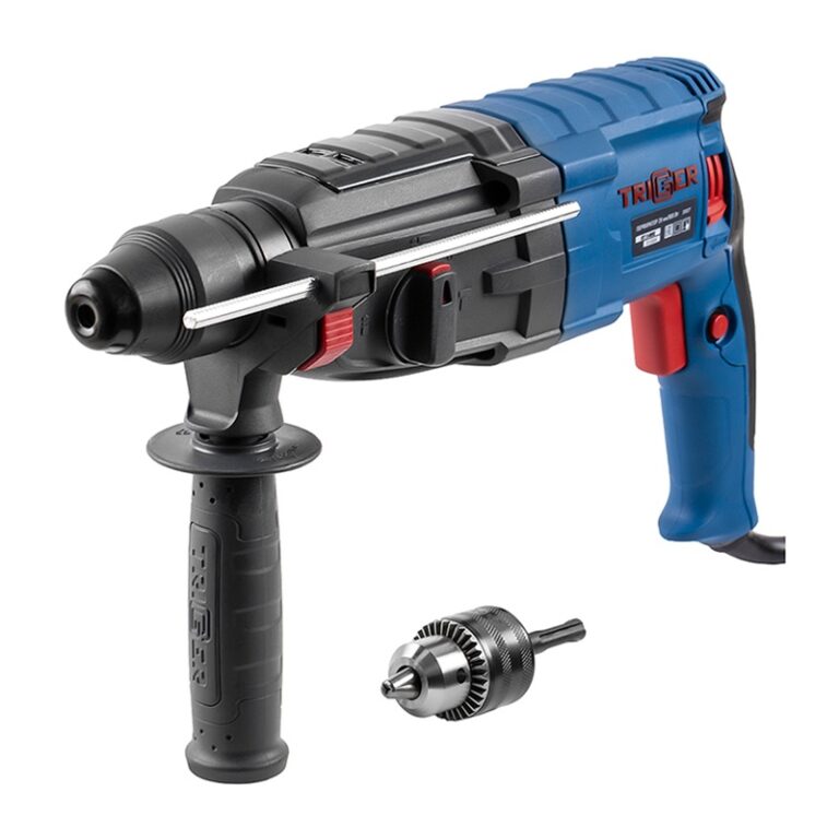 Перфоратор сетевой Trigger 20027, SDS-plus 28 мм 800Вт 3 режима 3,2Дж, L кабеля=4м,кейс — изображение 26