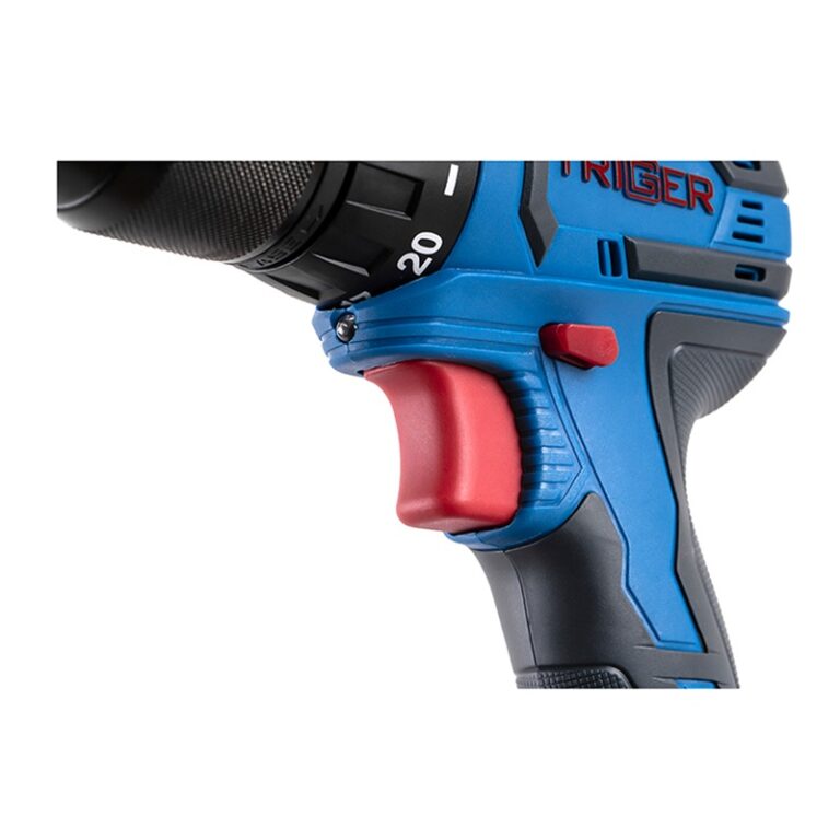 Дрель-шуруповерт Trigger 20111, бесщеточная, 2 аккумулятора Li-ion (2Ач), 18V, 13 мм, 72 Нм, кейс — изображение 20