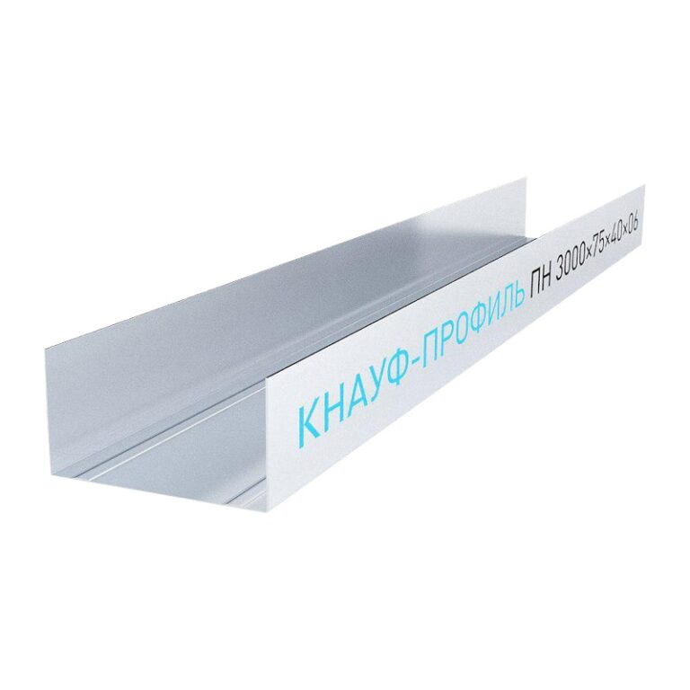 Профиль направляющий Knauf ПН-4 (75х40 мм / 3 м) — изображение 3