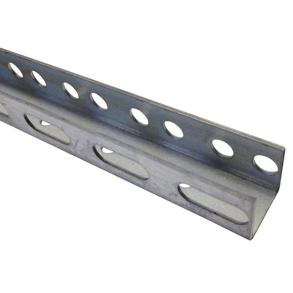 U-образный профиль 80*40*3000*2,0 мм горячеоцинкованный с перфорацией по основанию